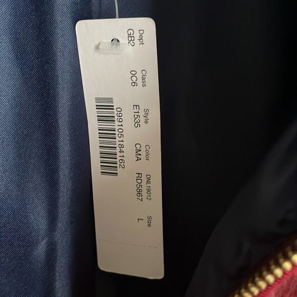 J.Crew Plush Fleece Excursion Vest Crimson Maple - Picture 10 of 13